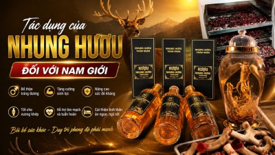 7 tác dụng của nhung hươu đối với nam giới