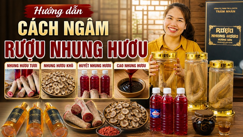 cach ngam ruou nhung huou