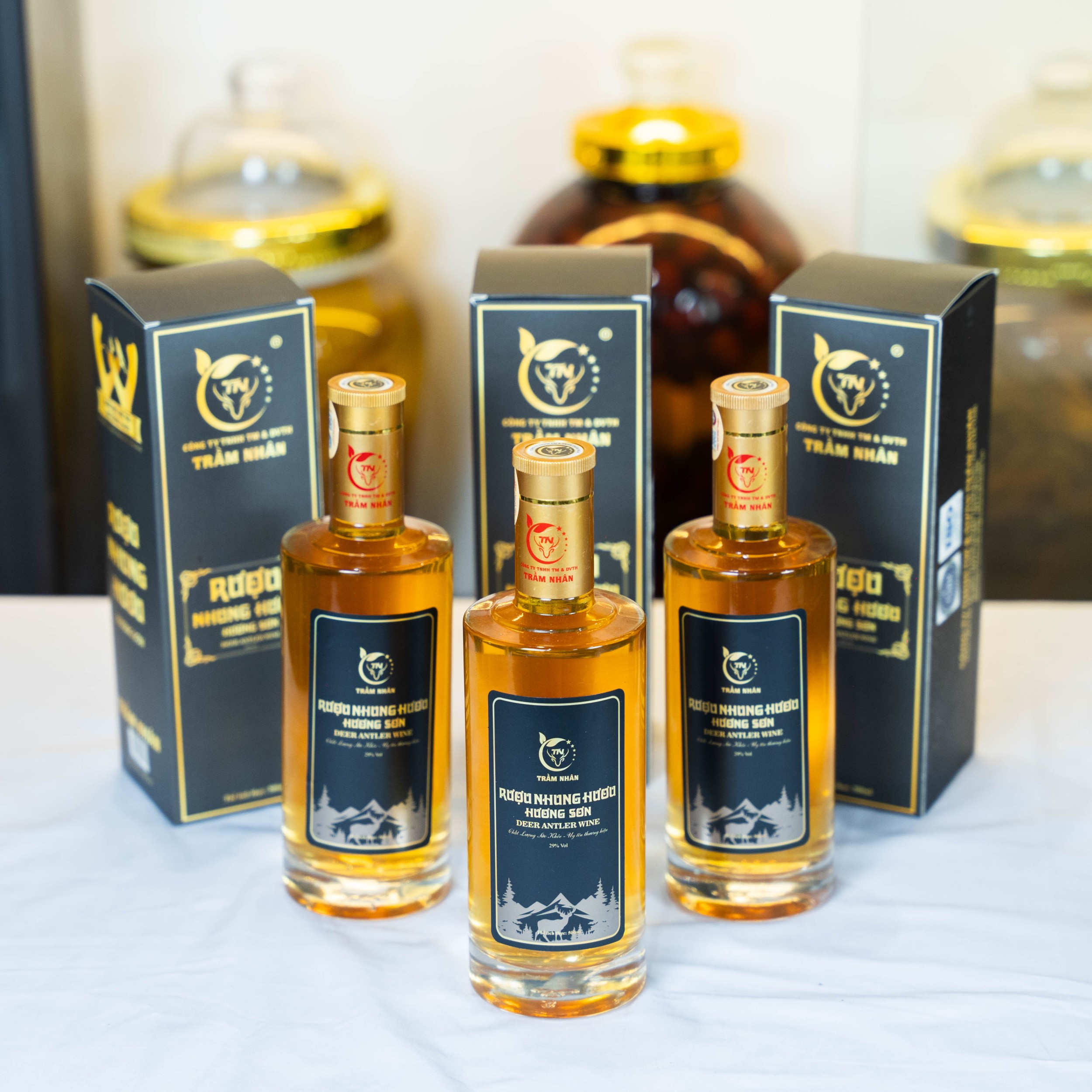 Rượu nhung hươu Hương Sơn 700ml