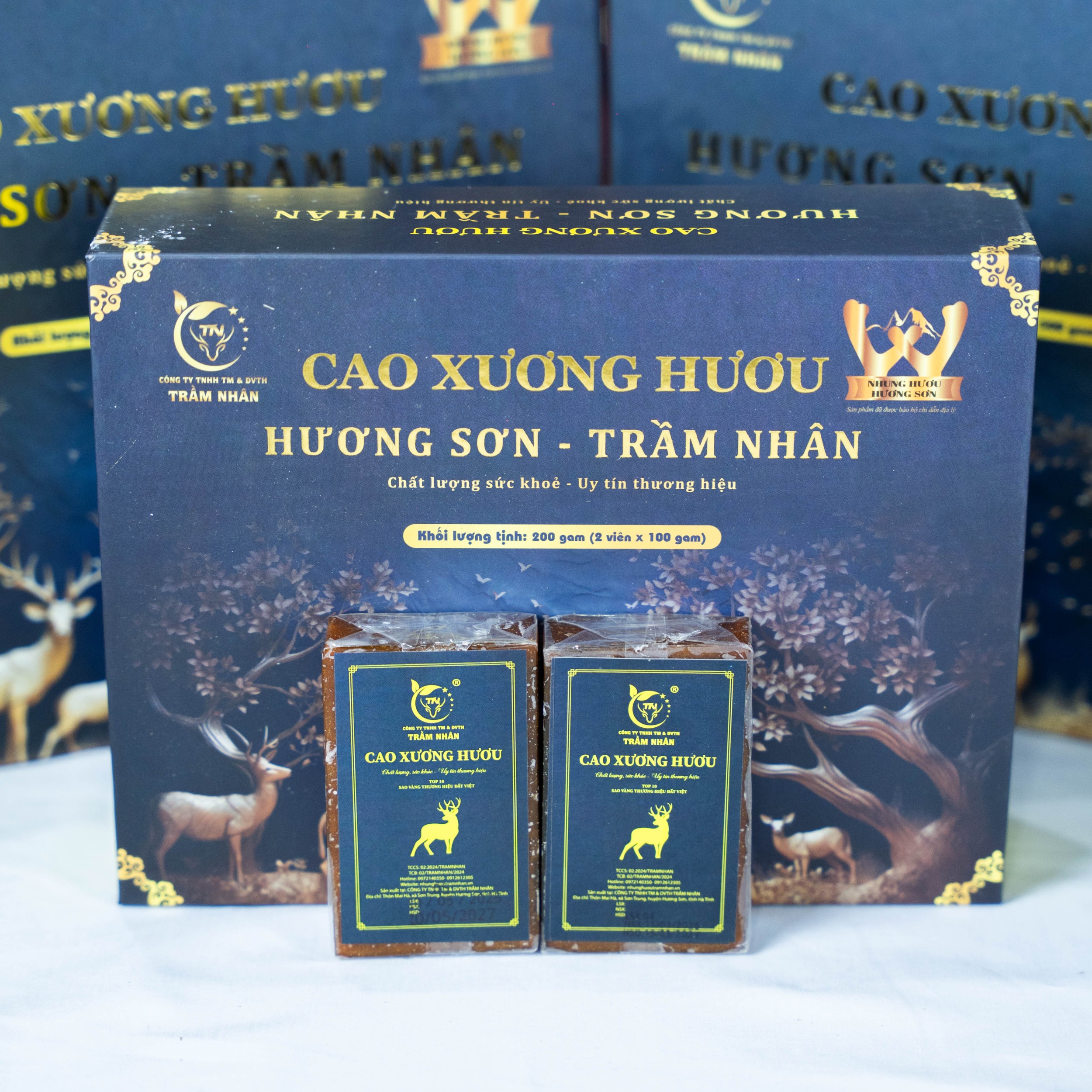 Cao xương hươu Hương Sơn - Trầm Nhân
