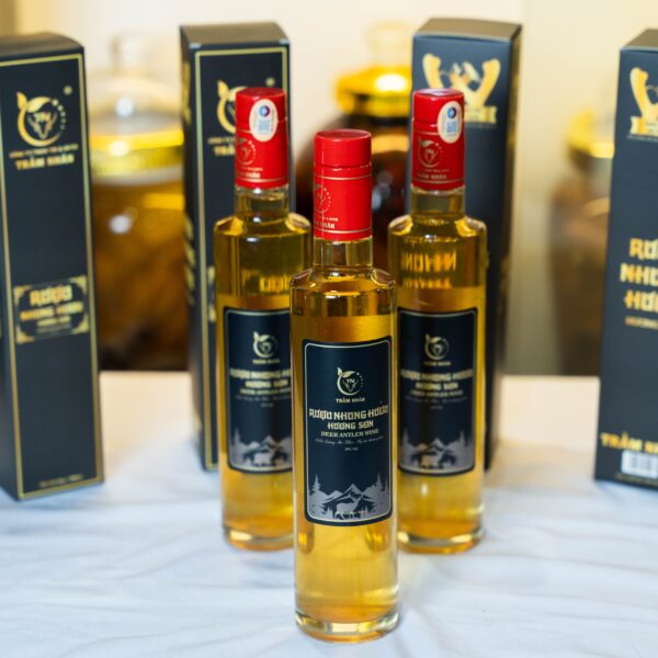 Rượu nhung hươu Hương Sơn 500ml nắp đỏ